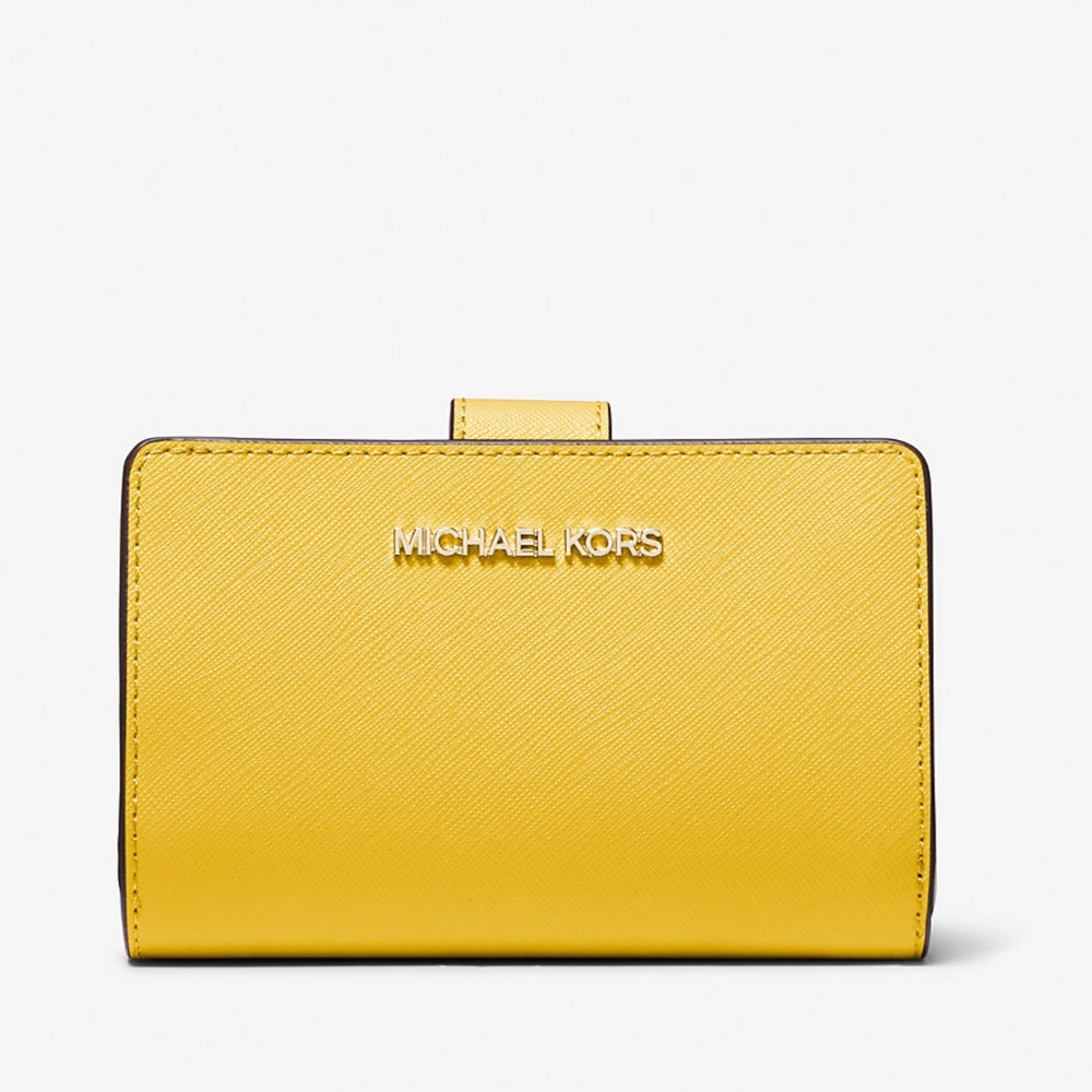 Michael Kors Medium Crossgrain Leather Wallet
COLOR GOLDEN YELLOW
NWT - Picture 6 of 16